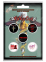 Подарунковий набір значків MOTLEY CRUE - DR FEELGOOD (iol-043)