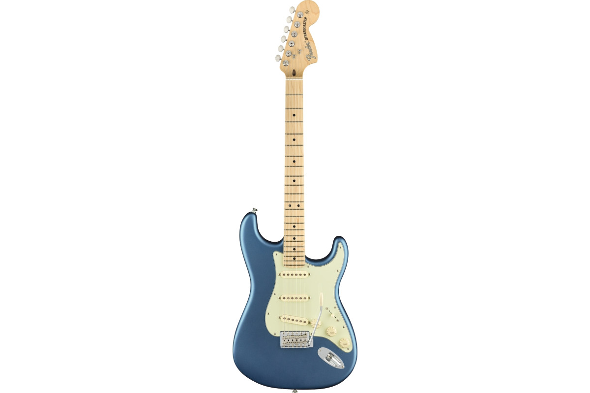 Електрогітар FENDER AMERICAN PERFORMER STRATOCASTER MN SATIN LAKE PLACID BLUE 