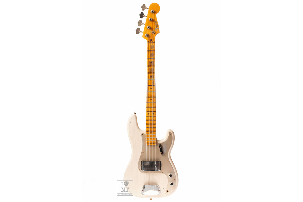 Бас-гитара FENDER CUSTOM SHOP 1959 PRECISION BASS JOURNEYMAN RELIC AGED WHITE BLONDE 