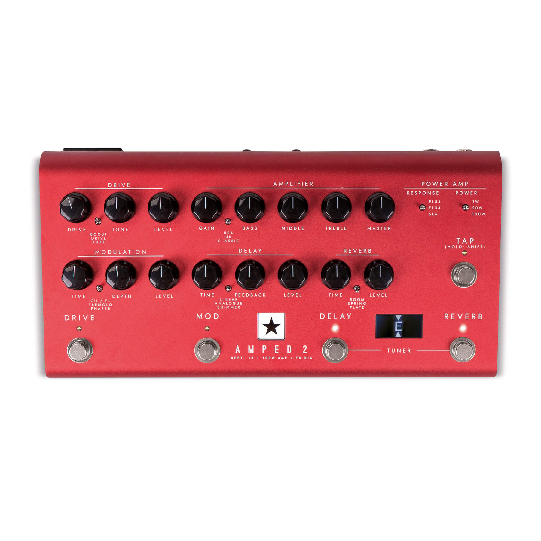 Гітарний процесор Blackstar Dept. 10 Amped 2 