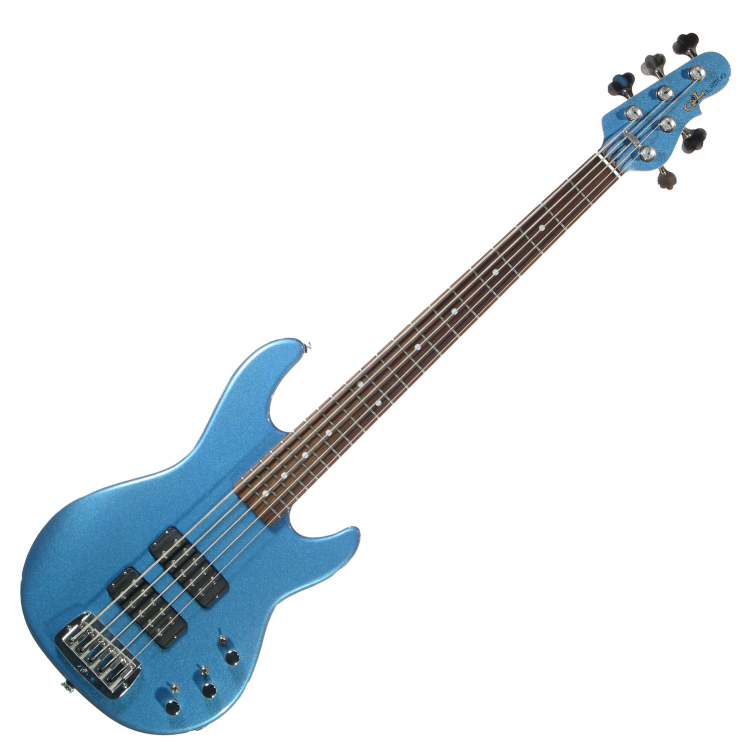 G&L L2500 FIVE STRINGS (Lake Placid Blue, rosewood) №CLF50988. Made in USA - п'ятиструнна бас-гітара
