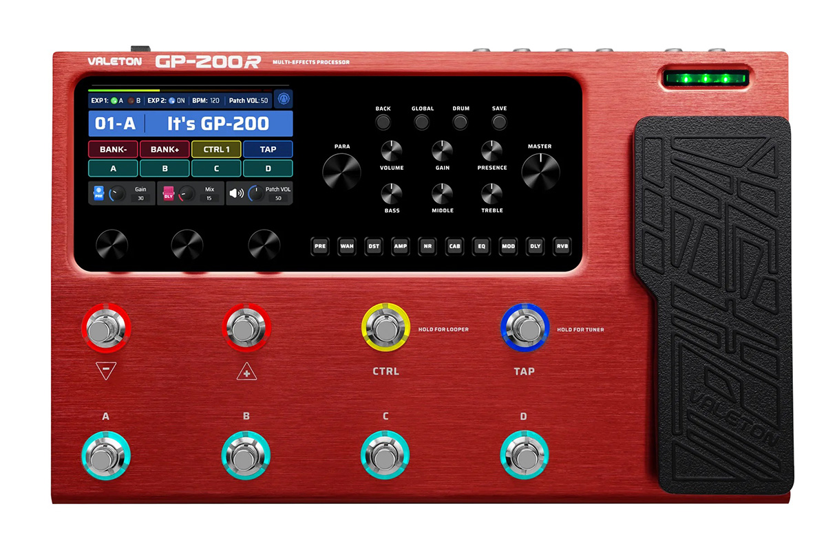 Процесор ефектів HOTONE AUDIO VALETON GP-200R 