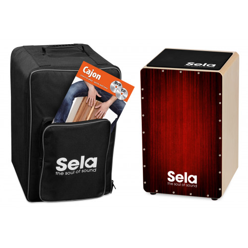 Кахон Sela Varios Bundle Red SE 128 EN