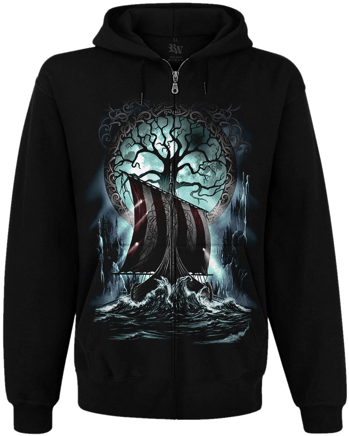 Кенгуру Драккар (Дерево Жизни) на молнии, Размер XXXL