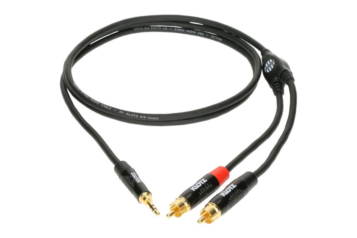 KLOTZ KY7-150 MINILINK PRO Y-CABLE BLACK 1.5 M Кабель коммутационный
