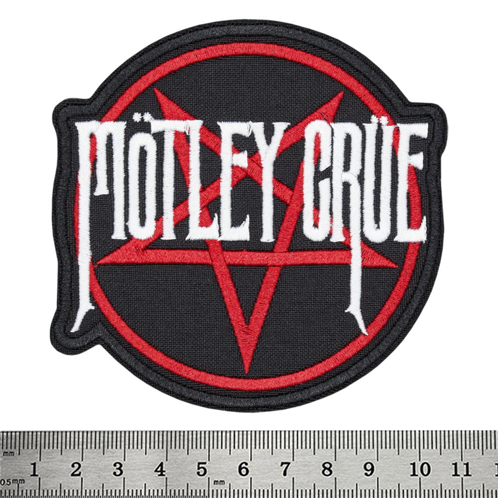 Нашивка Motley Crue (red pentagram)