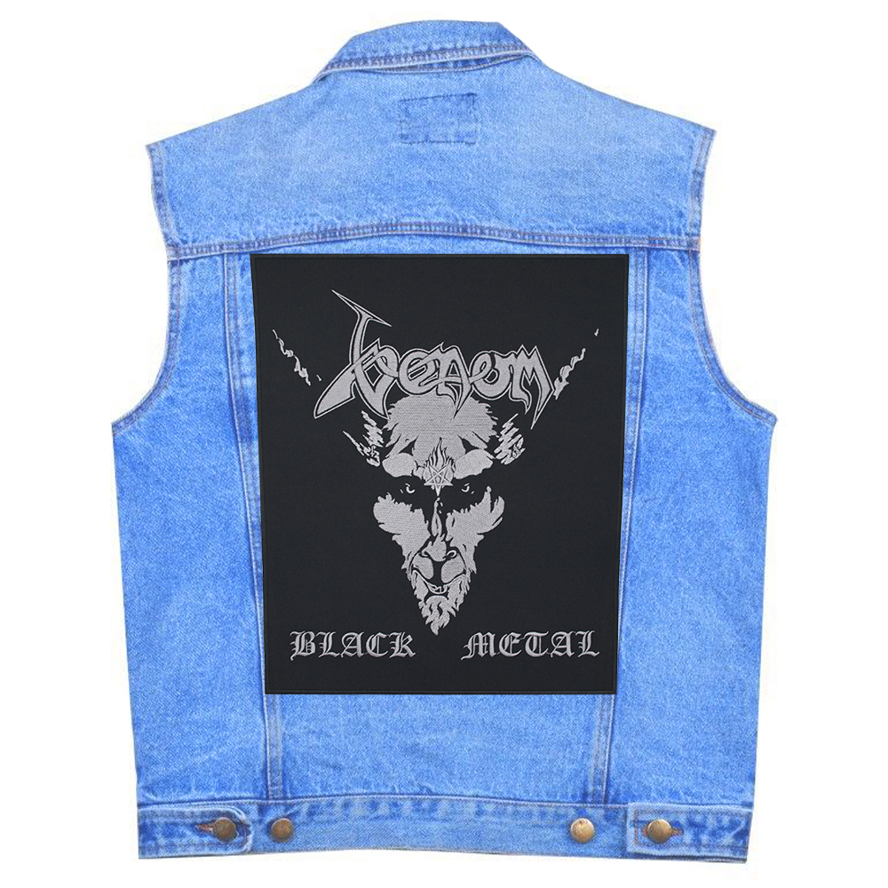 Нашивка наспинна Venom "Black Metal" 
