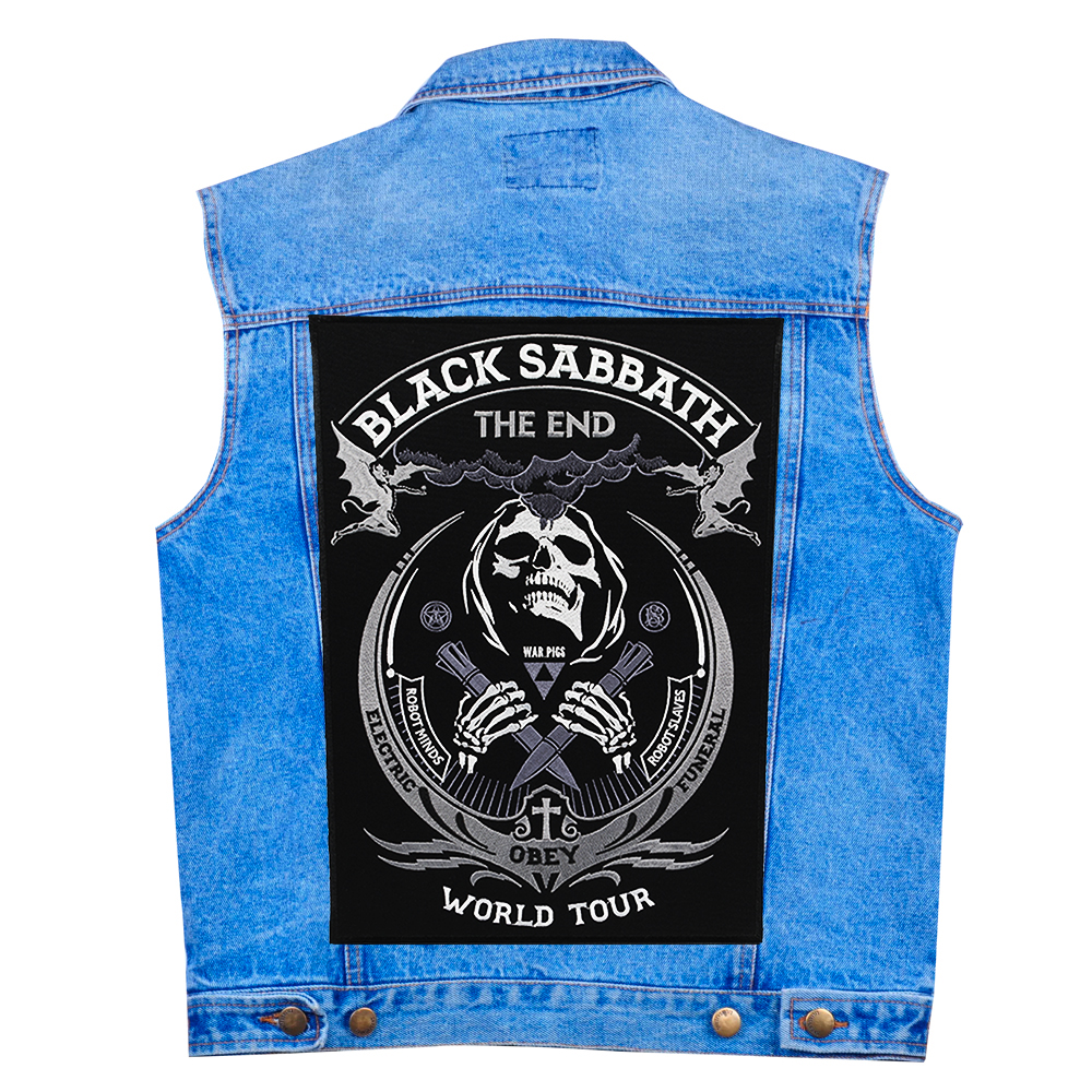 Нашивка наспинна Black Sabbath "The End" (world tour)