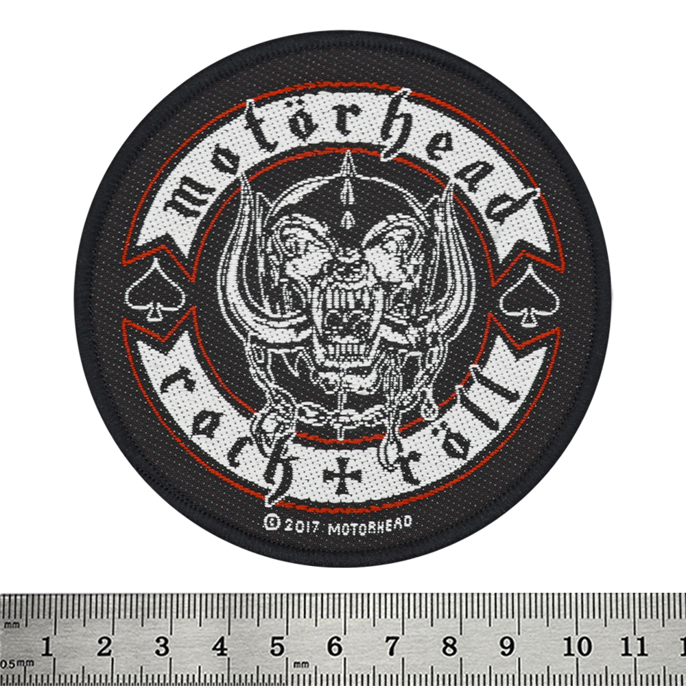 Нашивка ткана MOTORHEAD - BIKER BADGE (ofp-061)