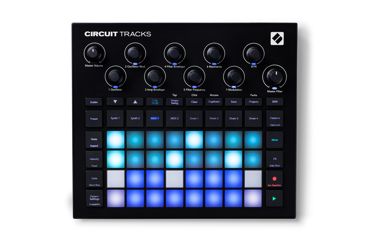 Синтезатор NOVATION Circuit Tracks 