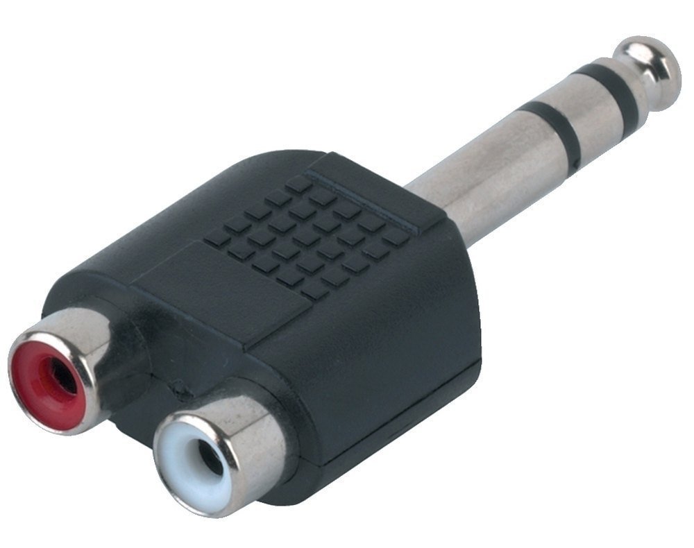 Переходник GEWA 2x RCA/Stereo Jack 6,3 мм 