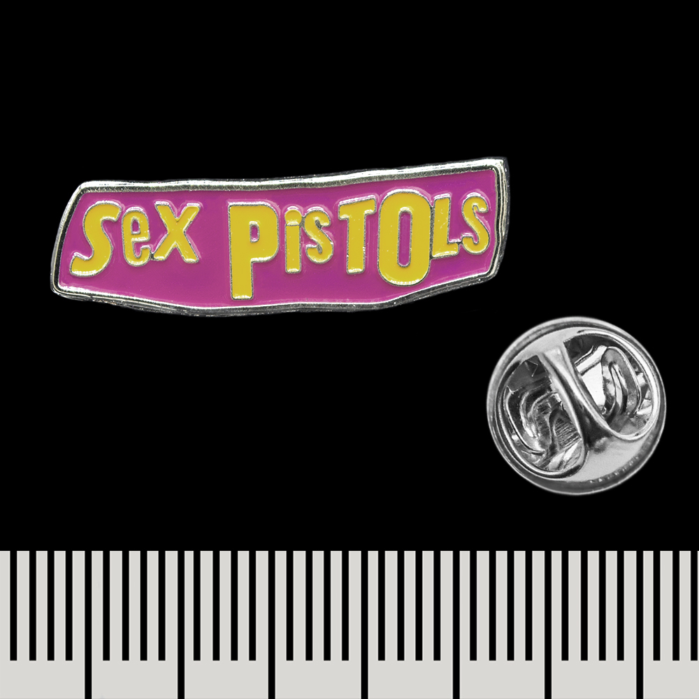 Пин (значок) фигурный Sex Pistols (logo)