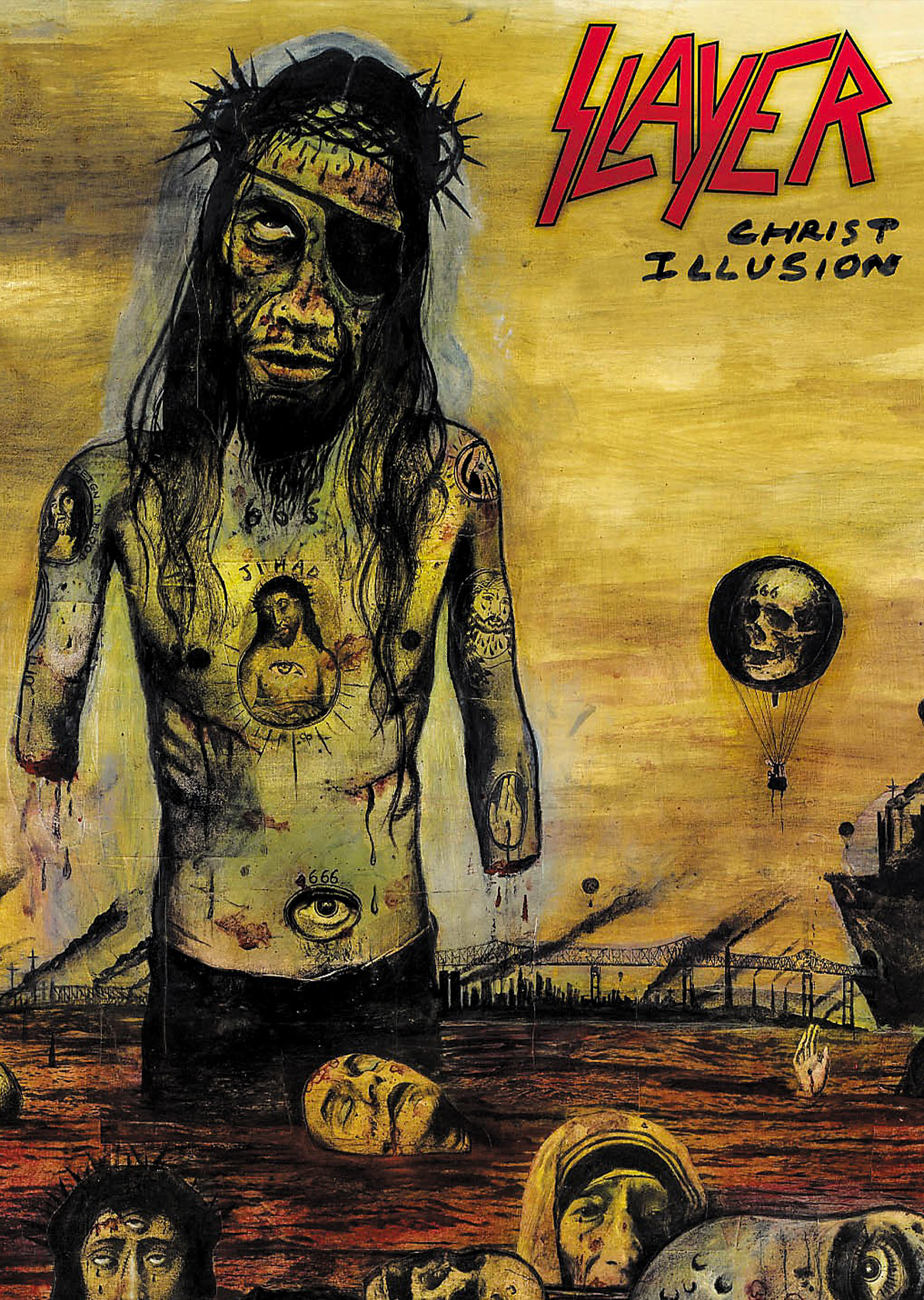 Плакат Slayer (Christ Illusion)