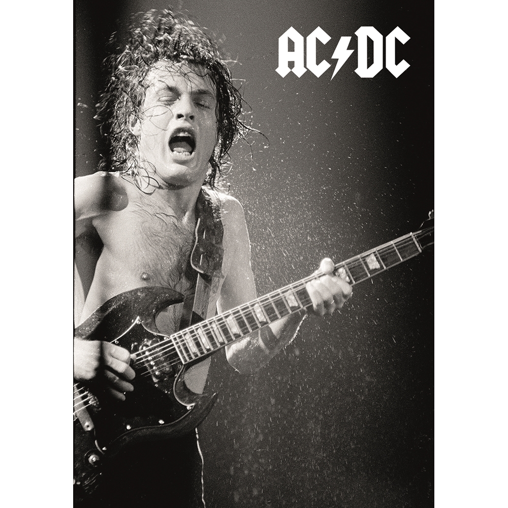 Плакат AC/DC (Angus Young)