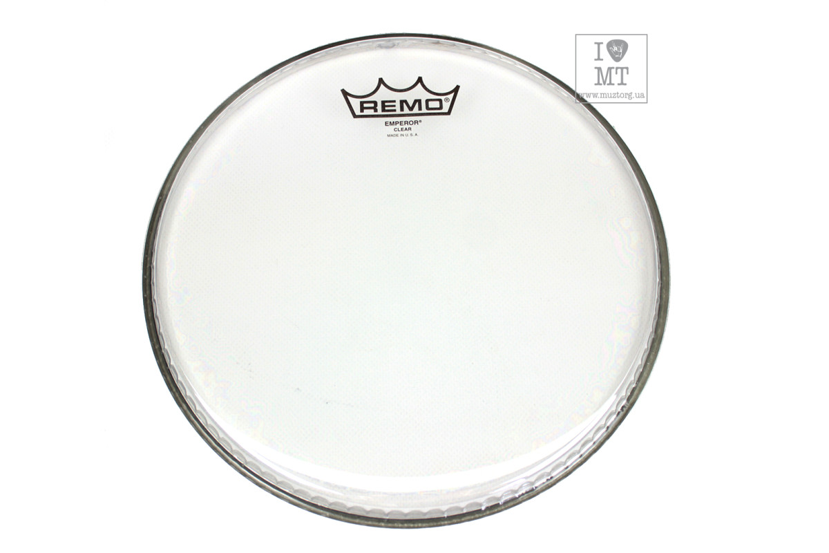 Пластик для барабана REMO EMPEROR 10" CLEAR 