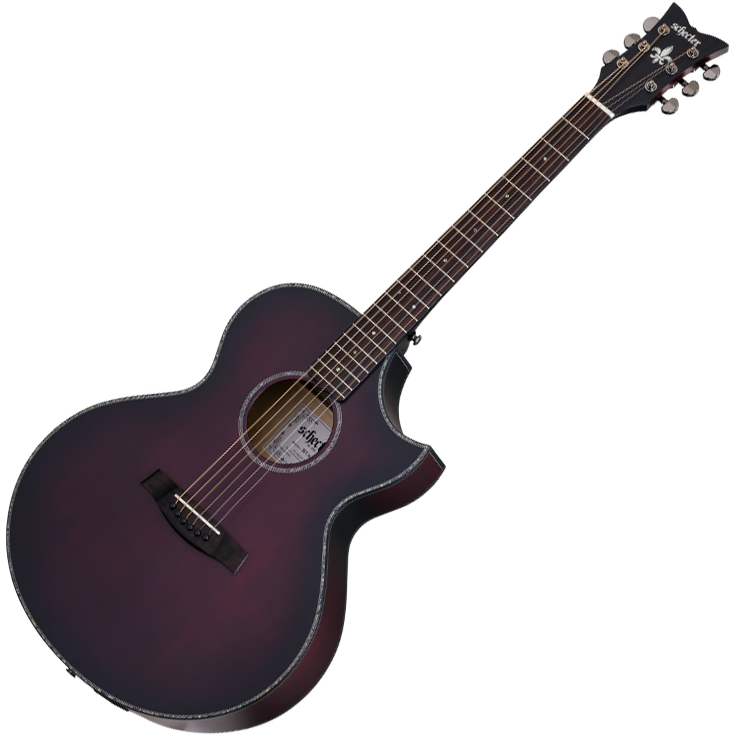 SCHECTER ORLEANS STAGE AC VRBS - Акустична гітара з вирізом та підключенням