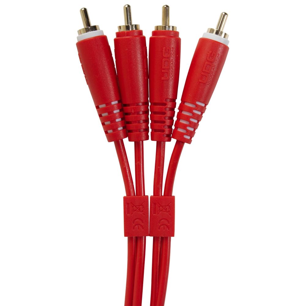 Комутаційний кабель UDG Set RCA - RCA Red 3m (U97003RD)