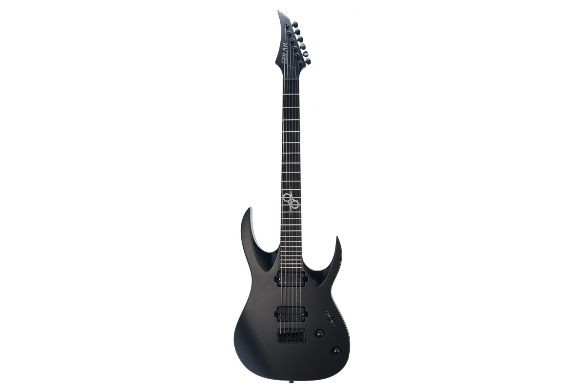 Электрогитара SOLAR GUITARS A2.6C CARBON BLACK MATTE 