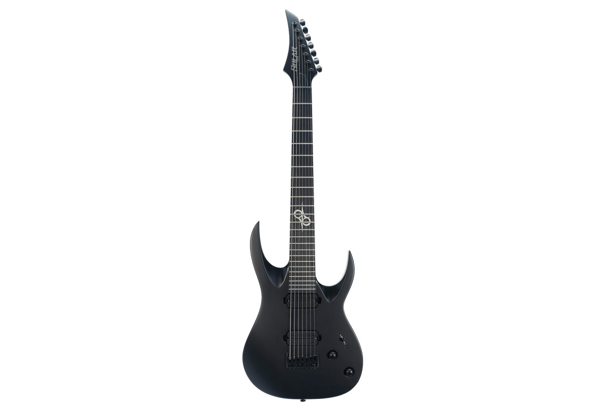 Електрогітара SOLAR GUITARS A2.7C CARBON BLACK MATTE 