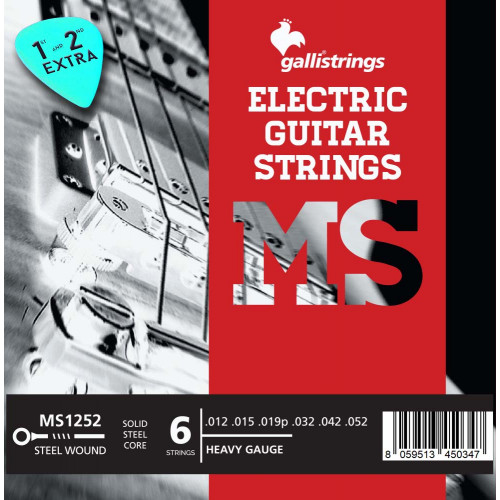 Струны для электрогитары Gallistrings MS1252 HEAVY
