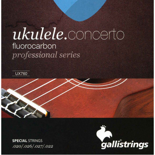 Струны для укулеле Gallistrings UX760