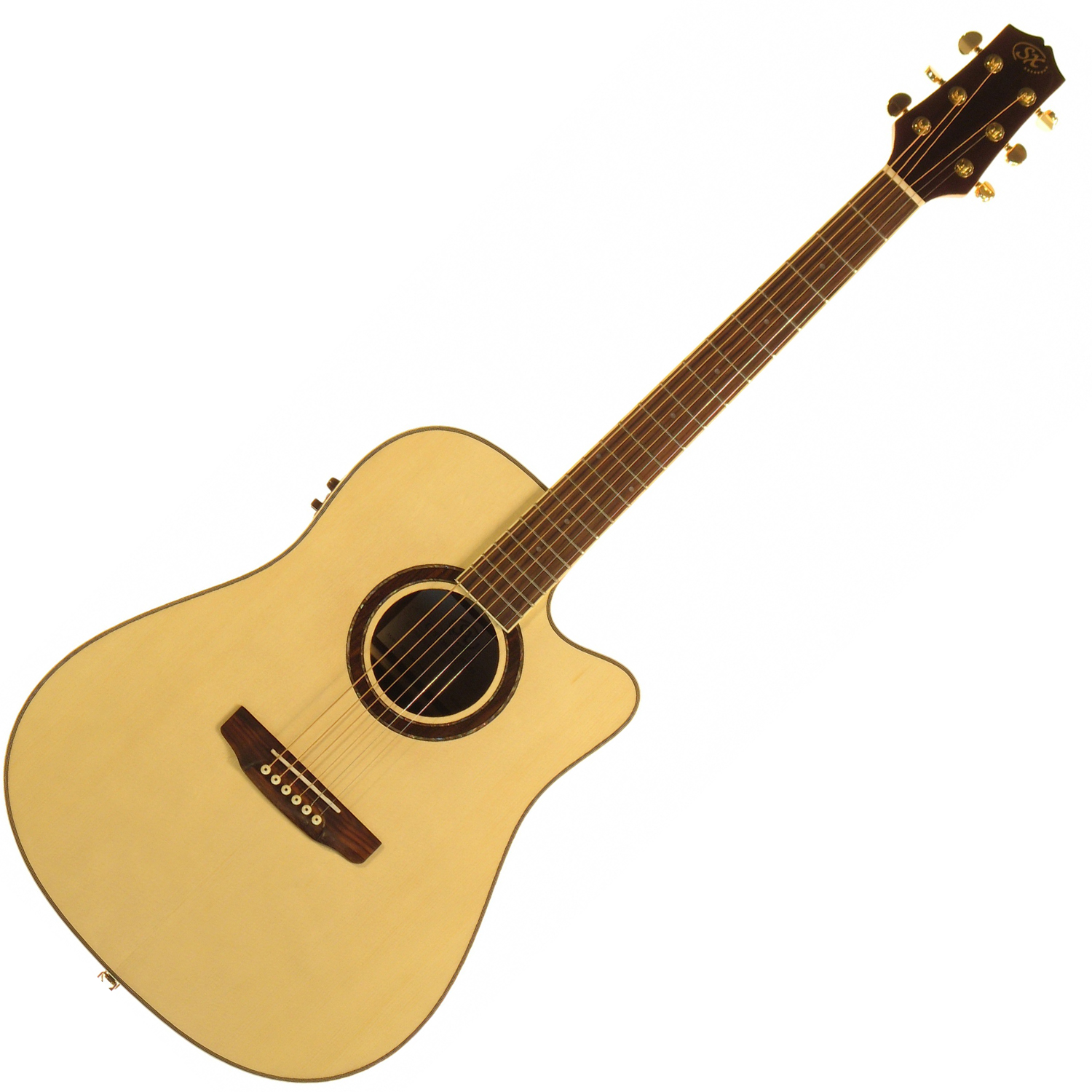 SX DG200CE+/NA - Акустична гітара з вирізом та підключенням