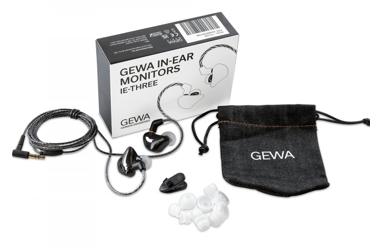 Ушные мониторы GEWA In-Ear IE-three 