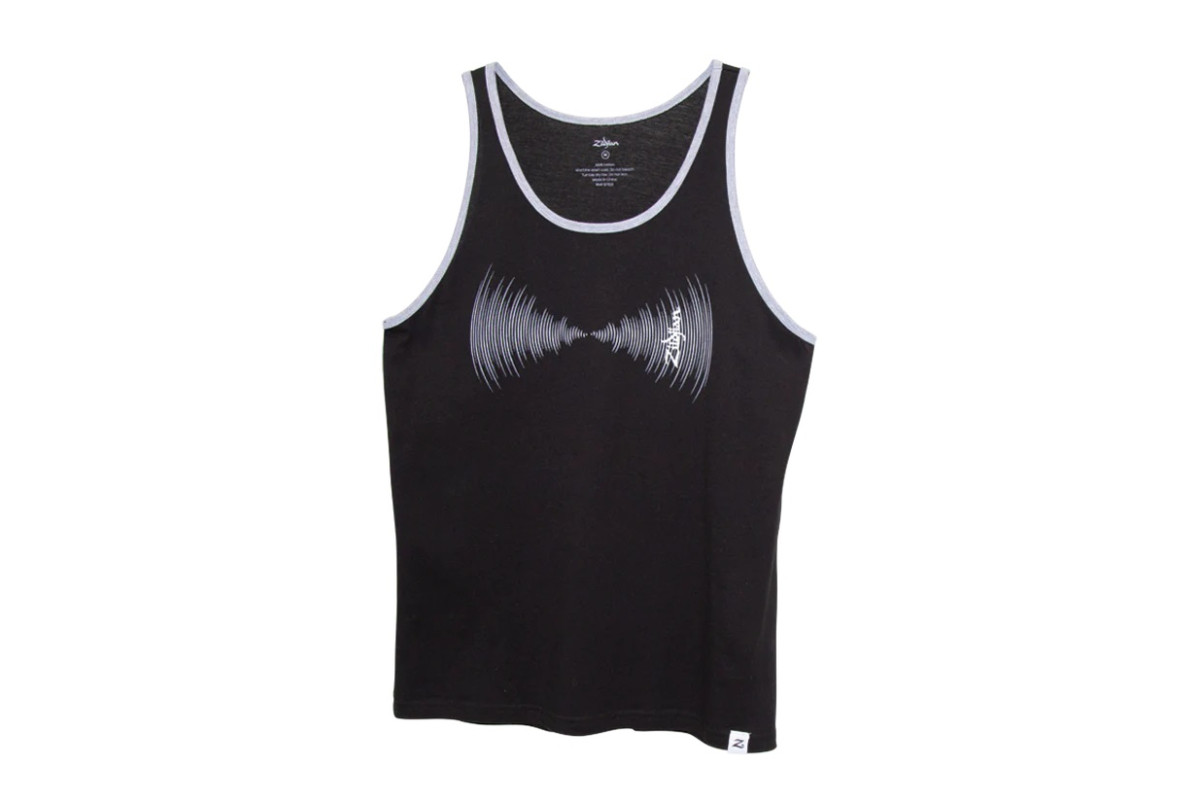 ZILDJIAN MUSCLE TANK BLACK UNISEX LARGE Майка