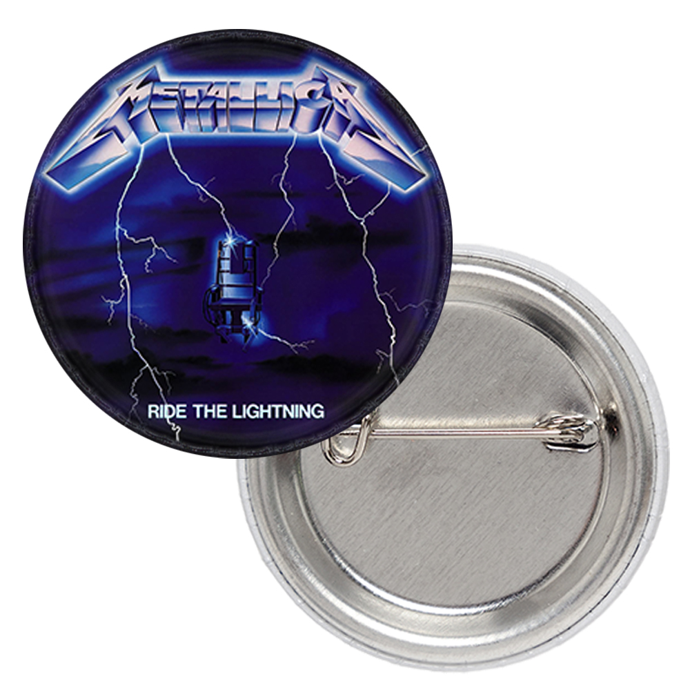 Значок Metallica "Ride the Lightning"