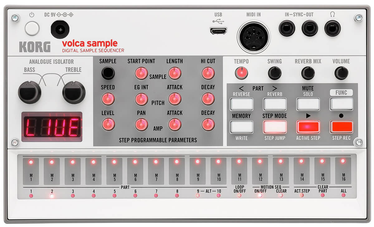 Korg Volca Sample тепер ще краще!